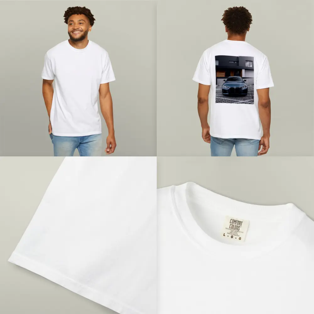 BMW 4 Series Front View Modern Architecture – T-Shirts
