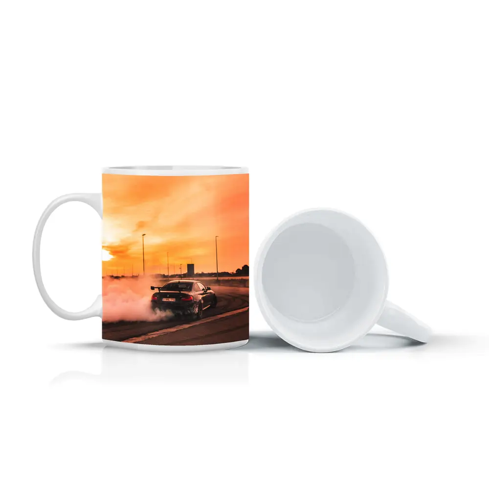 BMW M2 Drifting Burnout Sunset Track – Mugs