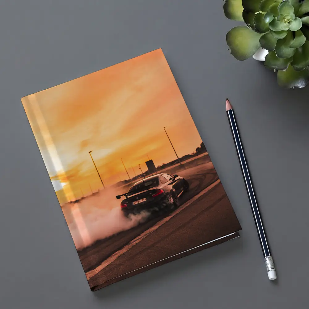 BMW M2 Drifting Burnout Sunset Track – Notebooks