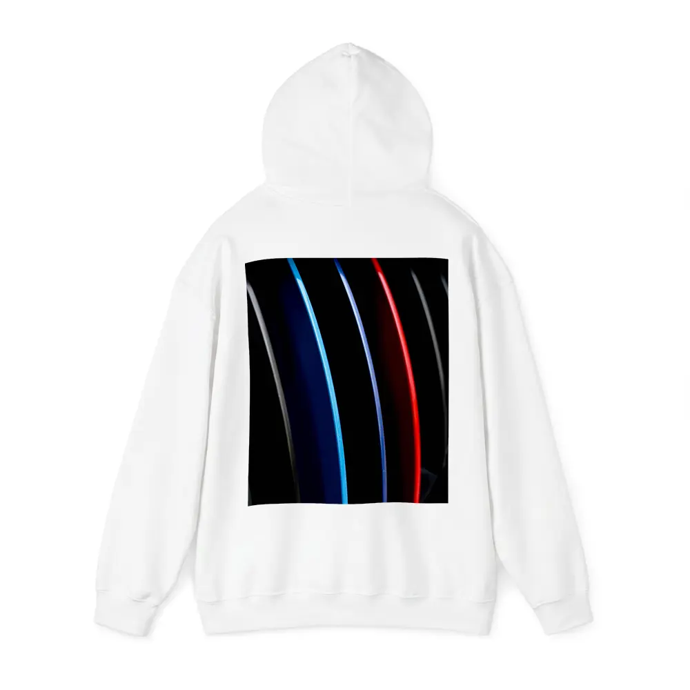 BMW M Tri Color Stripes Dark Background – Hoodies