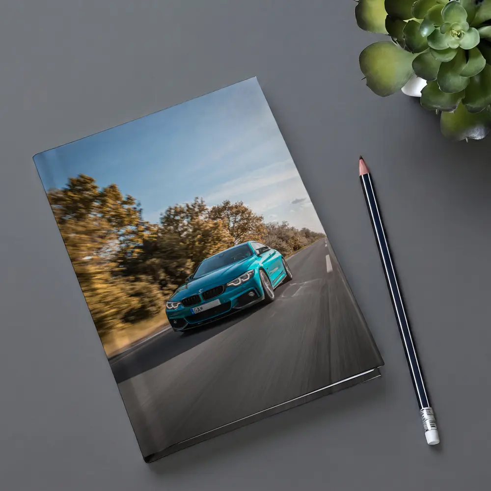 BMW 4 Series Teal Racing Open Road – Notebooks