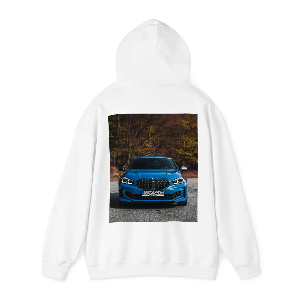 BMW One Series Blue Front Forest – Hoodies