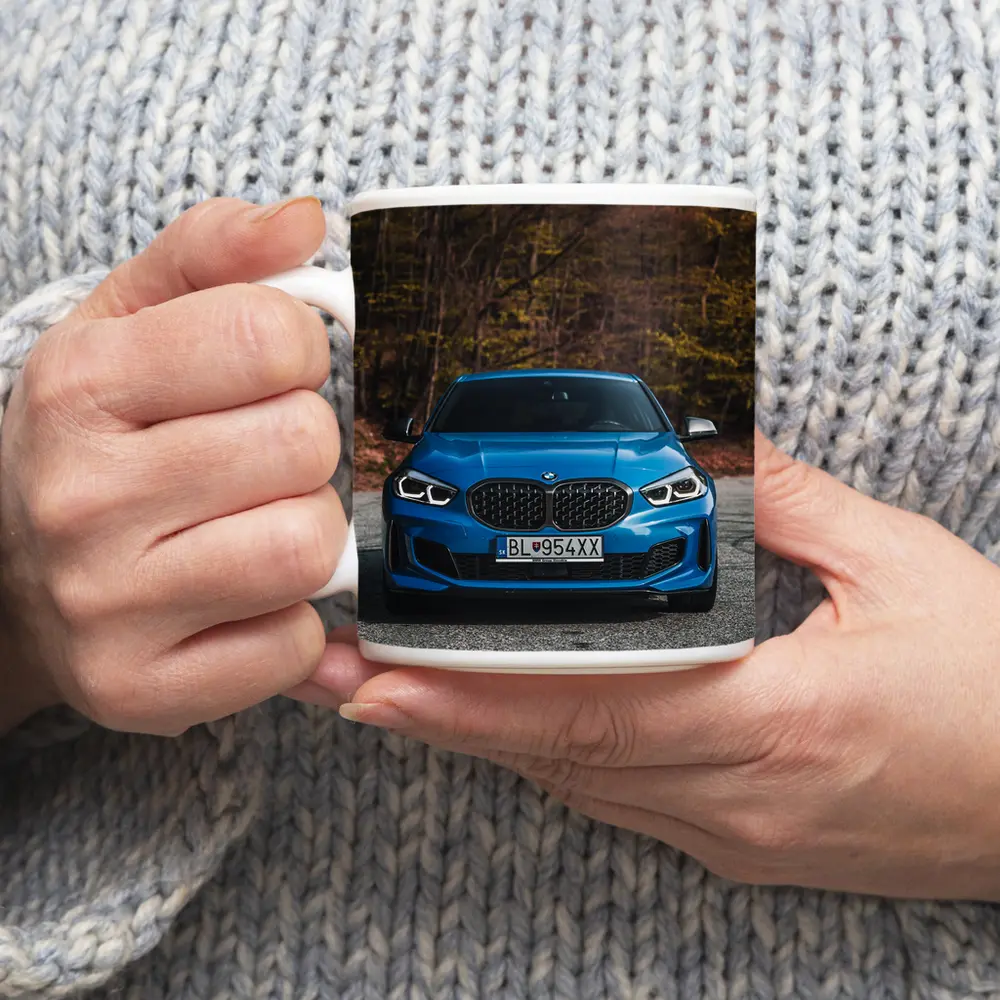 BMW One Series Blue Front Forest – Mugs