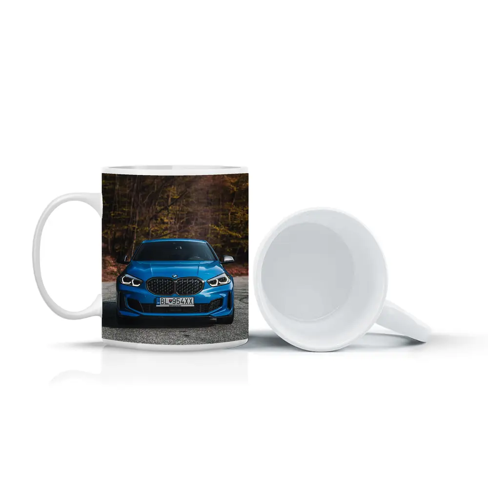 BMW One Series Blue Front Forest – Mugs