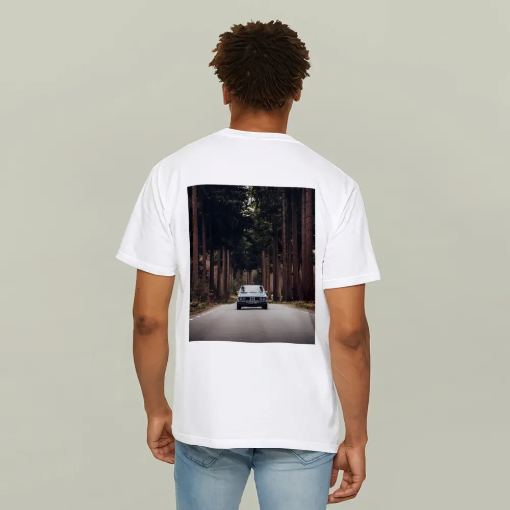 BMW Classic Coupe Forest Road Drive – T-Shirts