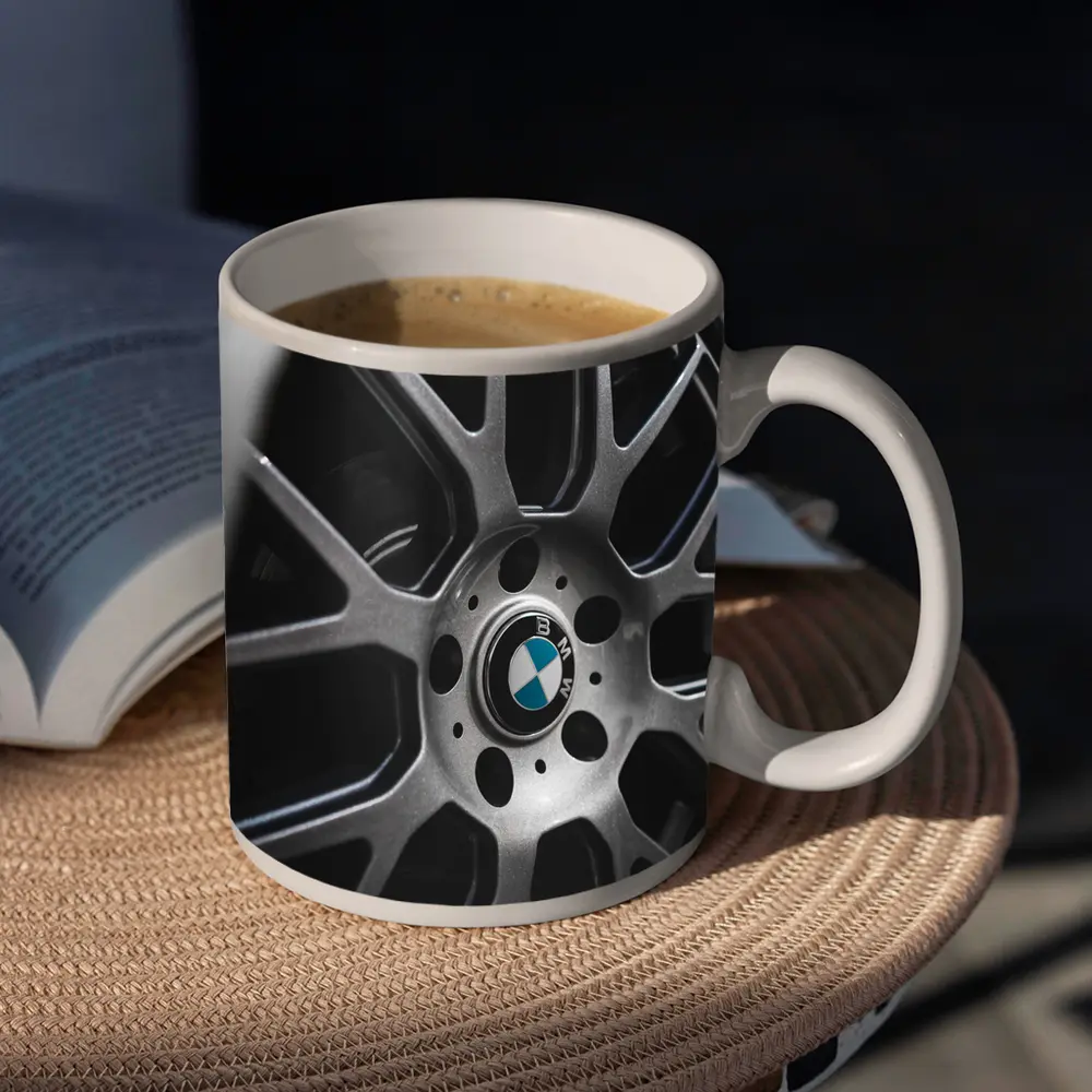 BMW M Alloy Wheel Close Up Dark – Mugs