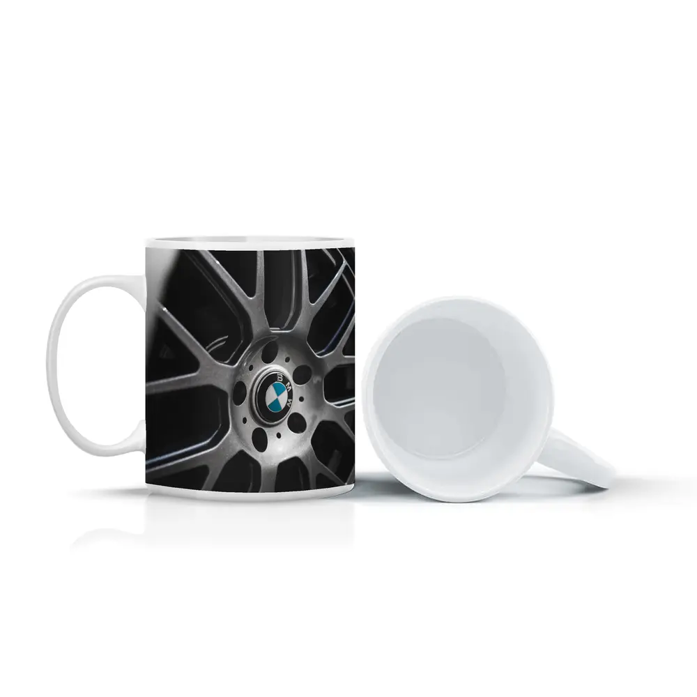 BMW M Alloy Wheel Close Up Dark – Mugs