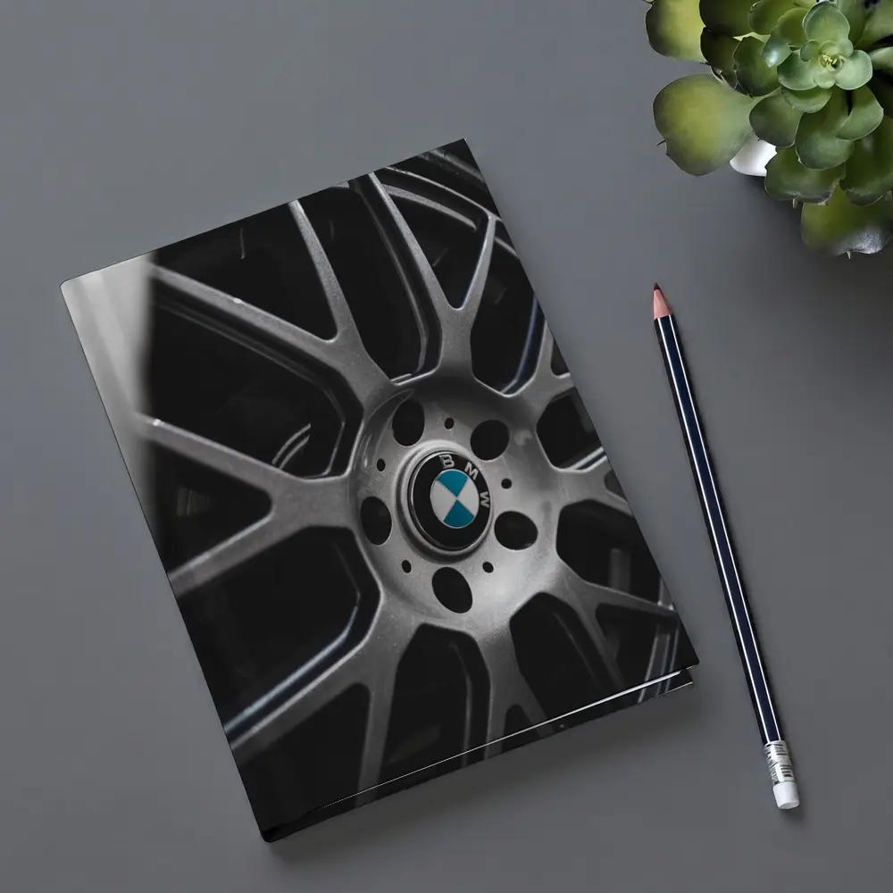 BMW M Alloy Wheel Close Up Dark – Notebooks