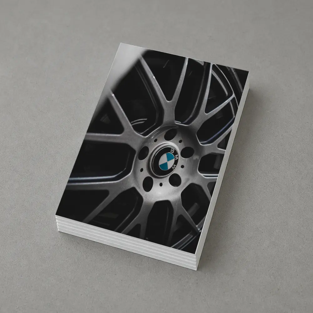 BMW M Alloy Wheel Close Up Dark – Postcards