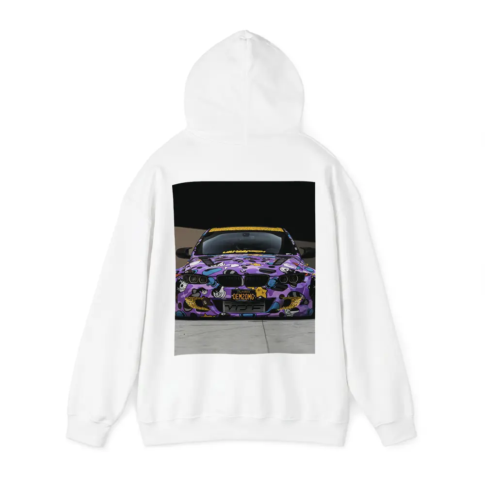 BMW M3 Purple Cartoon Wrap Street Low – Hoodies