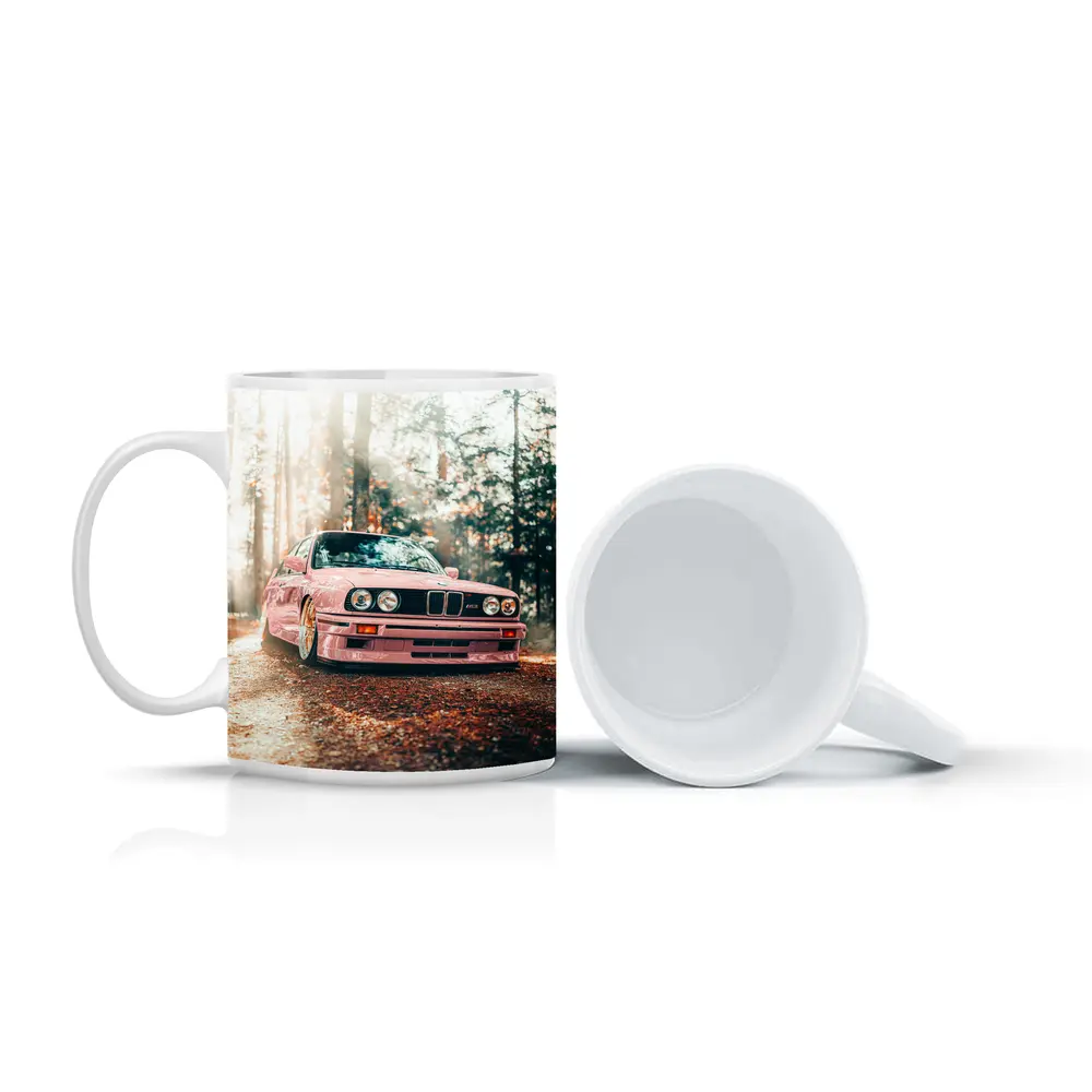BMW M3 E30 Pink Forest Sunlight – Mugs