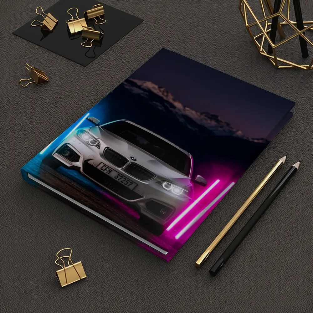 BMW 2 Series Neon Lights Night Scene – Notebooks