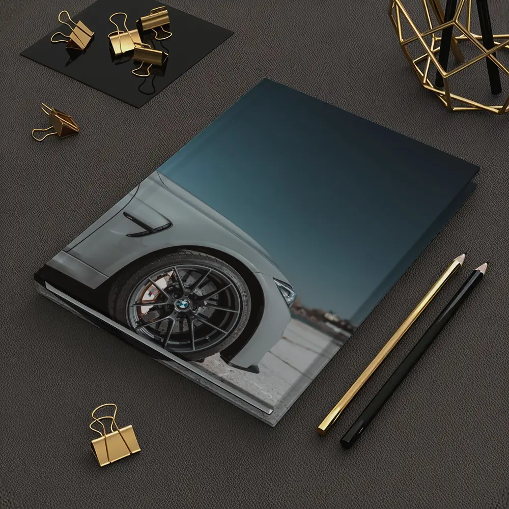 BMW M3 Gray Front Wheel Teal Sky – Notebooks