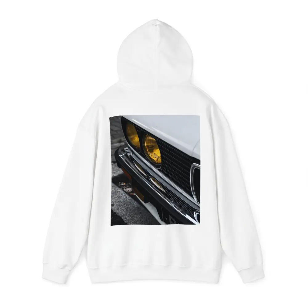 BMW E28 Classic Front Yellow Headlights Street – Hoodies