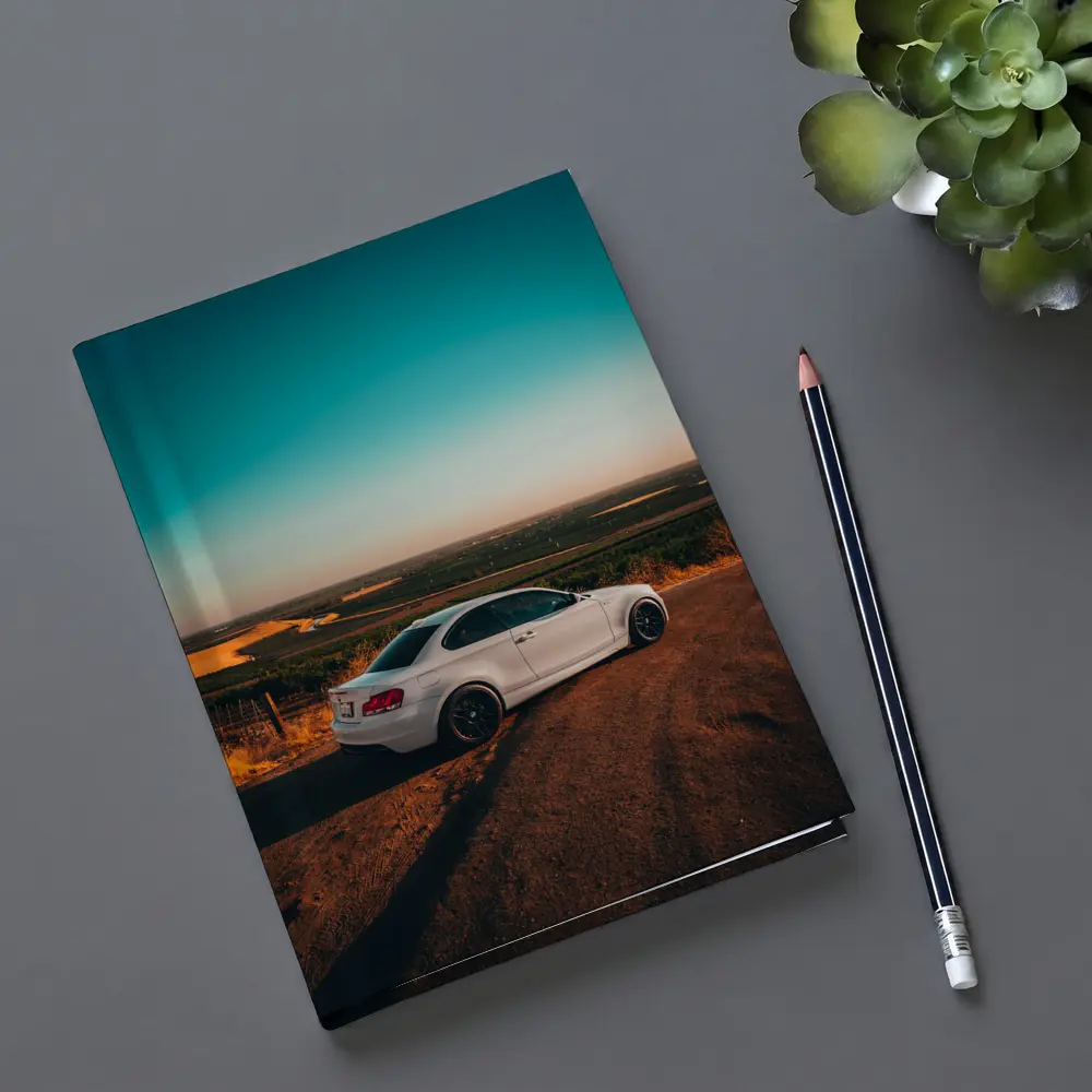 BMW 1 Series Coupe White Sunset Countryside – Notebooks