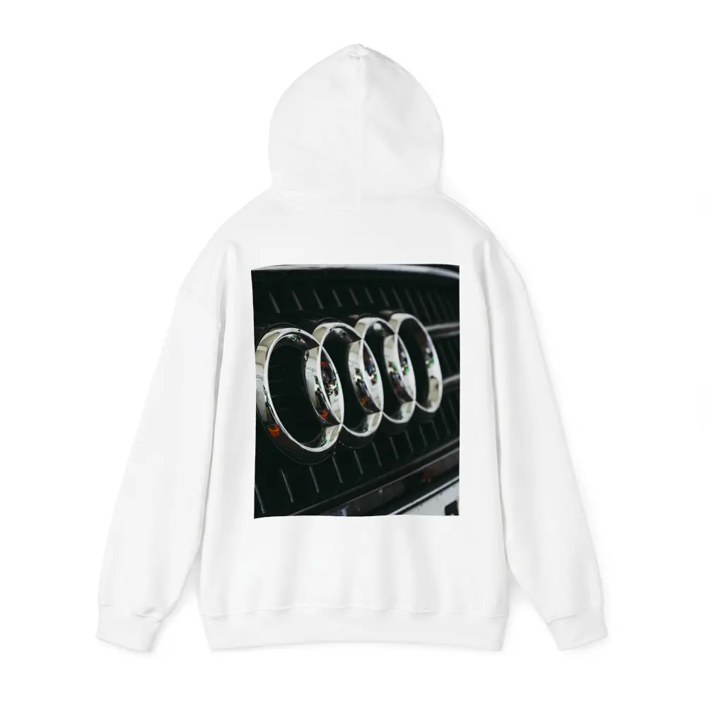 Audi Four Rings Chrome Grille Close Up – Hoodies