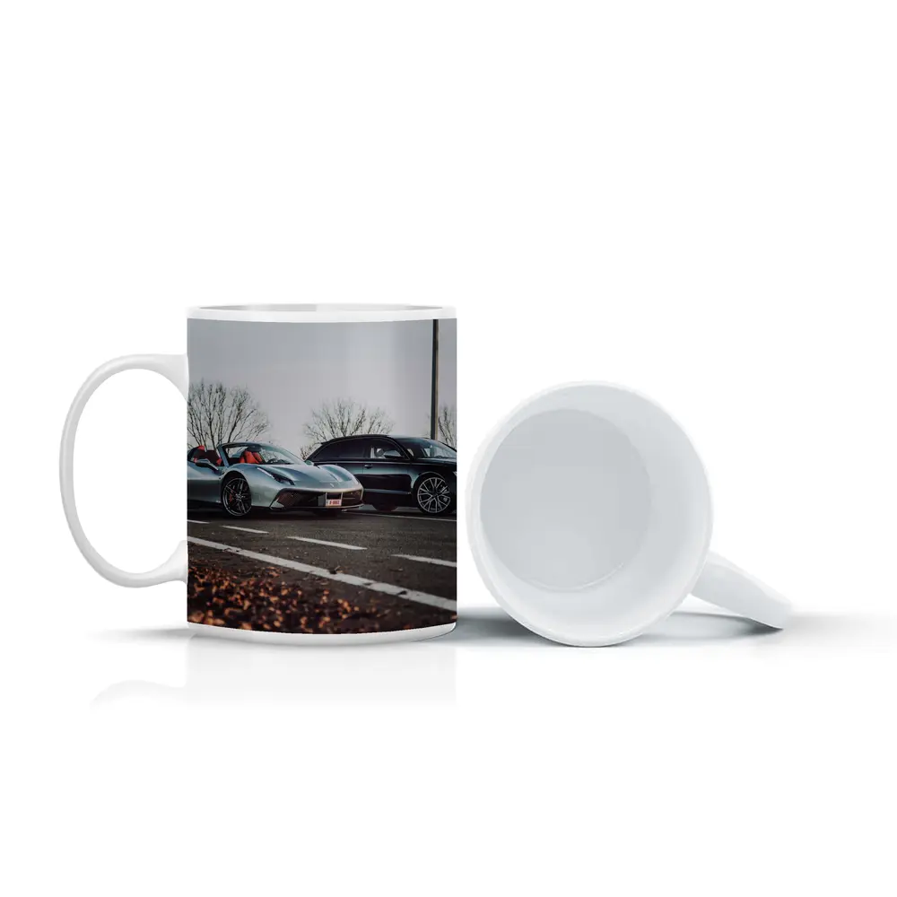 Ferrari 488 GTB and Audi RS6 Road – Mugs