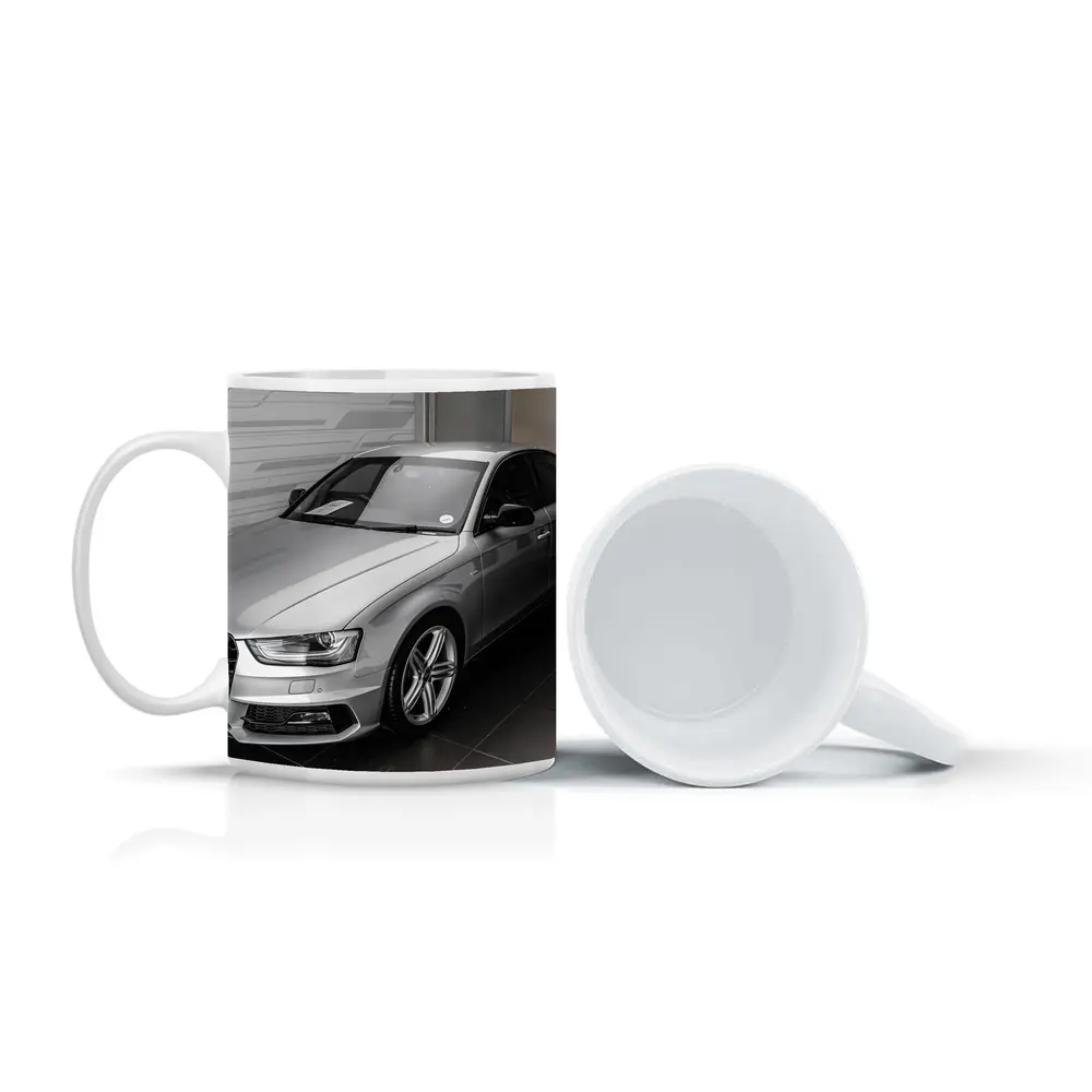 Audi A4 Silver Sedan Showroom Display – Mugs