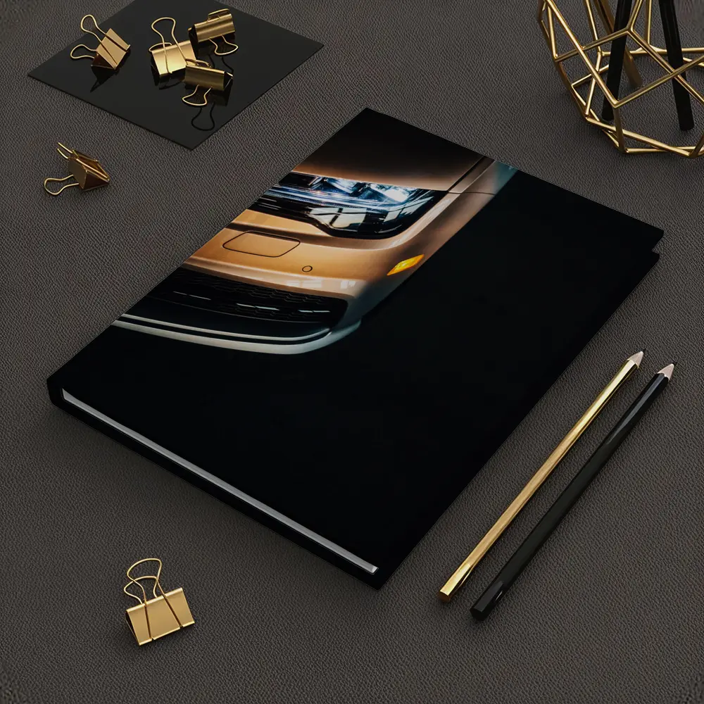 Audi A7 Front Close Up Dark Background – Notebooks