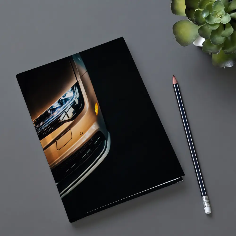 Audi A7 Front Close Up Dark Background – Notebooks