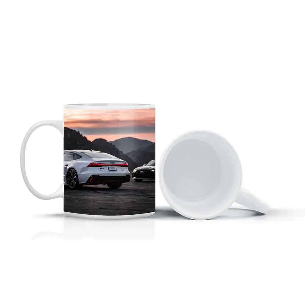 Audi RS7 and RS6 Sunset Mountains – Mugs