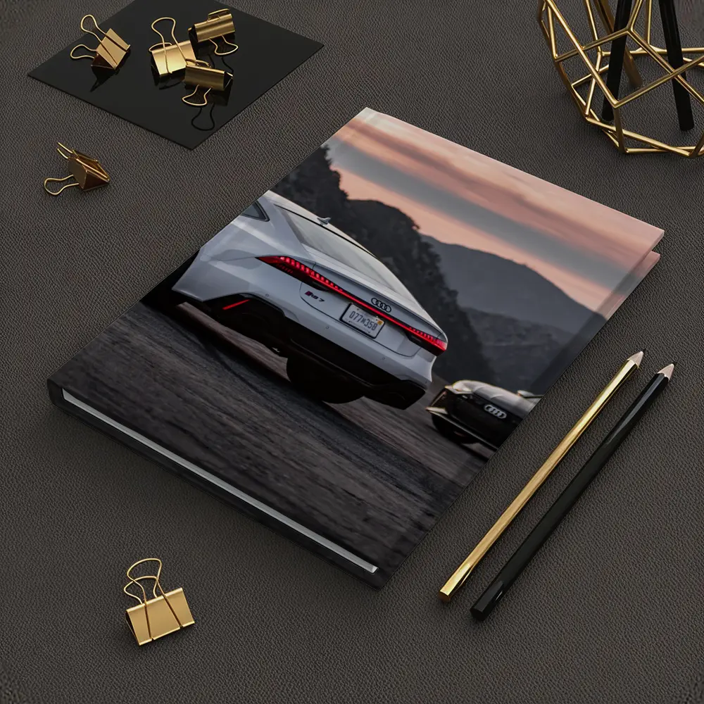 Audi RS7 and RS6 Sunset Mountains – Notebooks