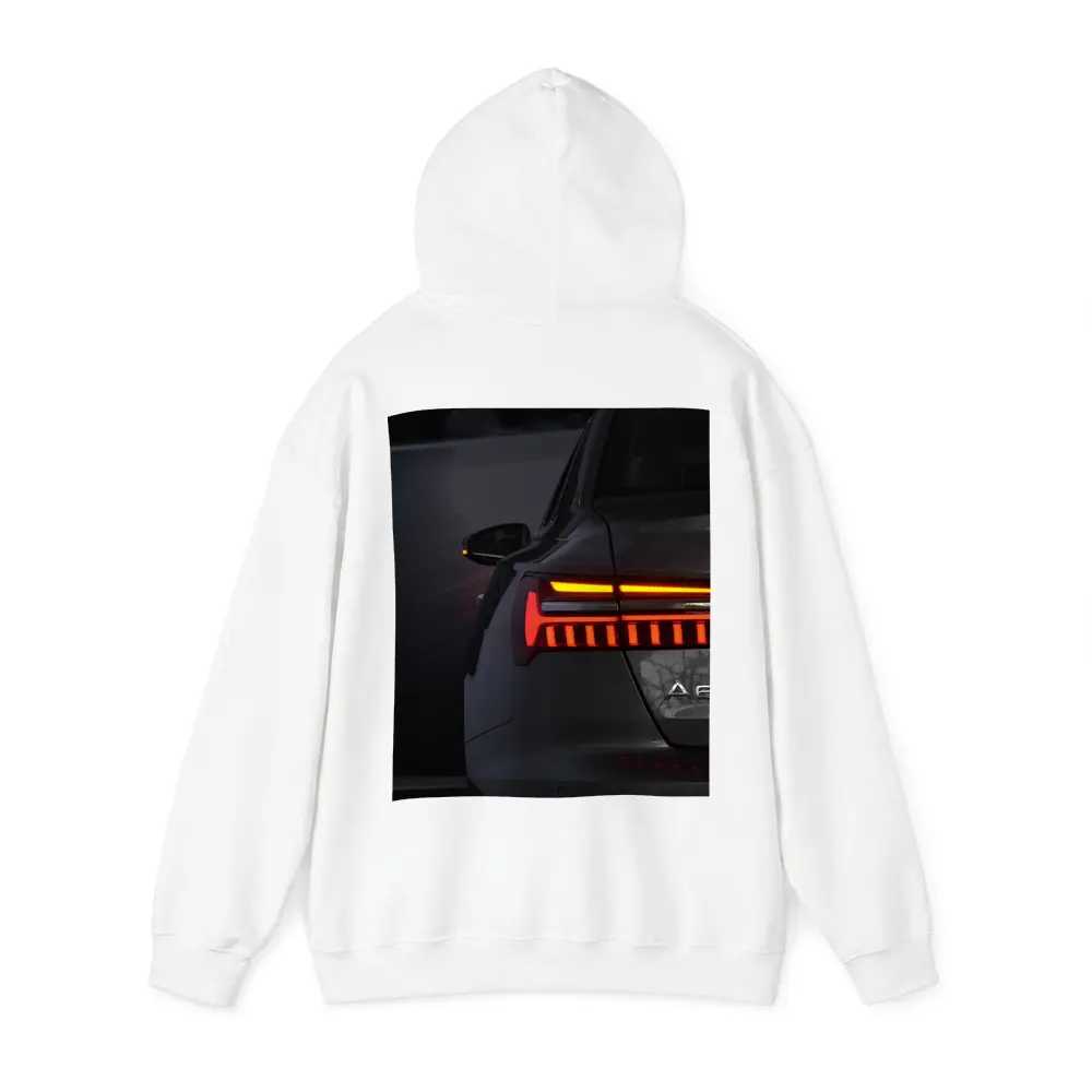 Audi A6 Tail Light Dark Background – Hoodies