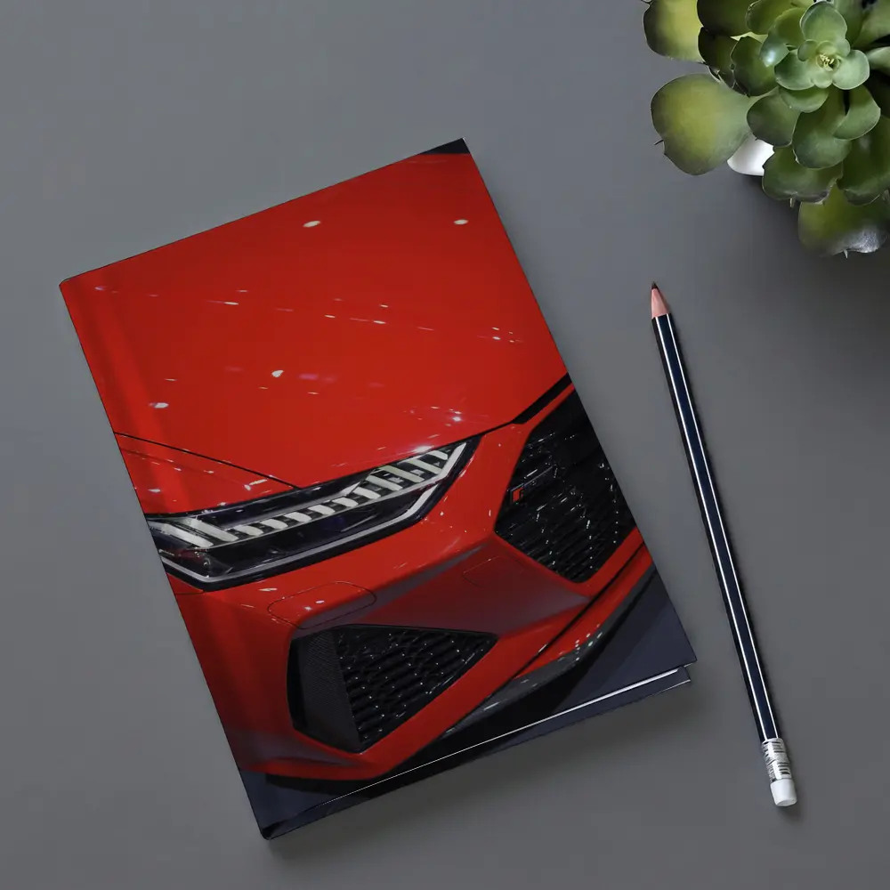 Audi RS Red Front Grille Close Up – Notebooks