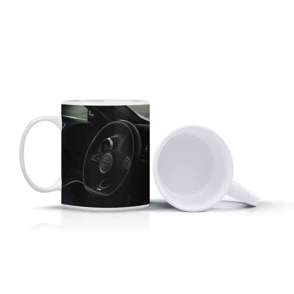 Audi S Line Steering Wheel Dark Interior – Mugs