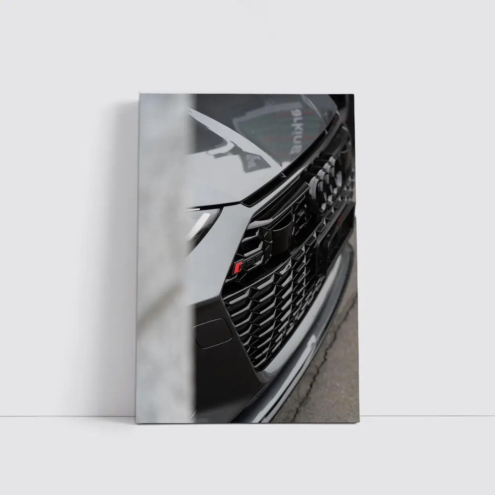 Audi RS Q8 Front Grille Close Up – Wall Art