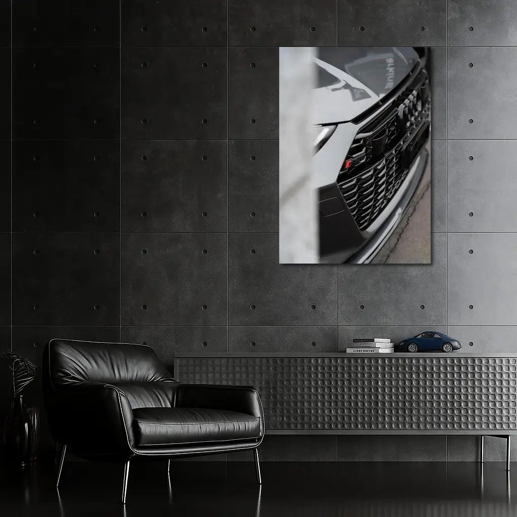 Audi RS Q8 Front Grille Close Up – Wall Art