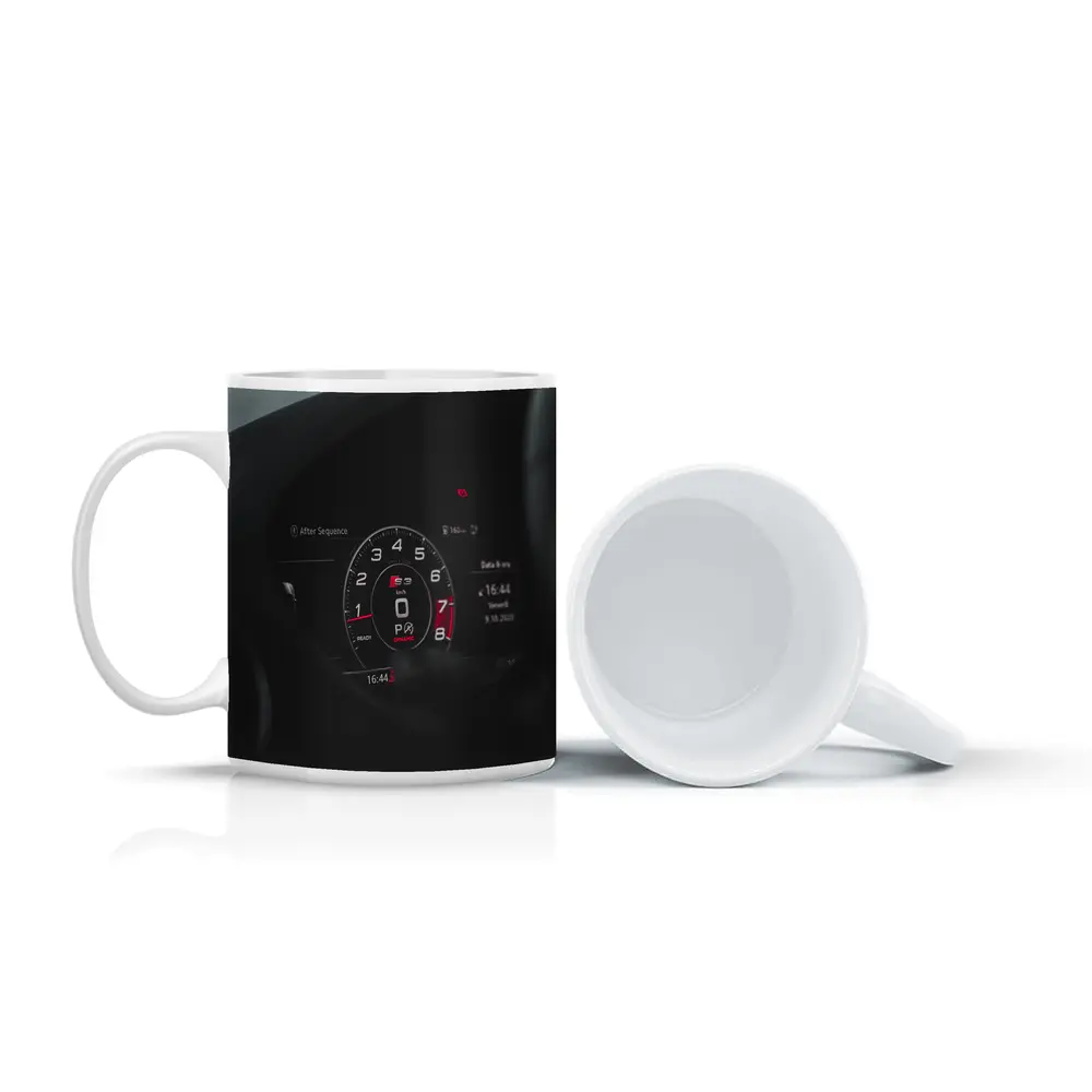 Audi S3 Digital Dashboard Dark Interior – Mugs