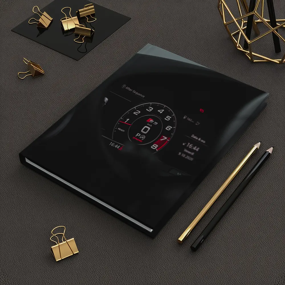 Audi S3 Digital Dashboard Dark Interior – Notebooks