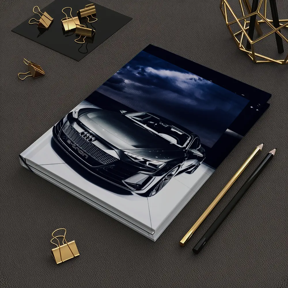 Audi E-Tron GT Dark Dramatic Storm Background – Notebooks