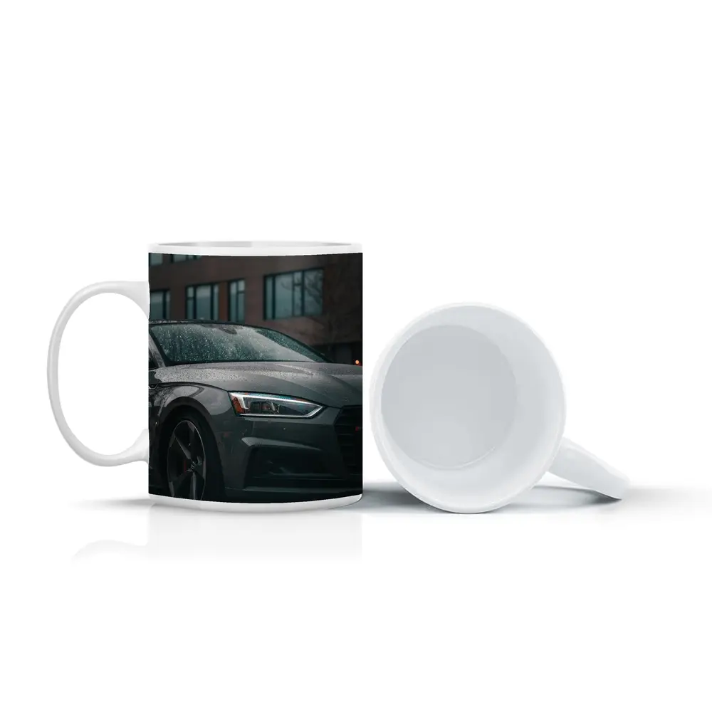 Audi A5 Wet Dark Urban Street – Mugs