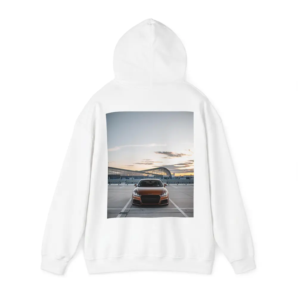 Audi TT Bronze Coupe Airport Sunset – Hoodies