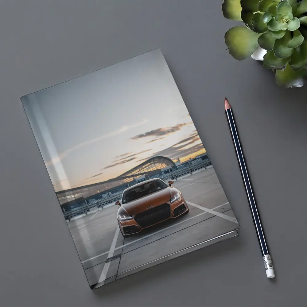 Audi TT Bronze Coupe Airport Sunset – Notebooks