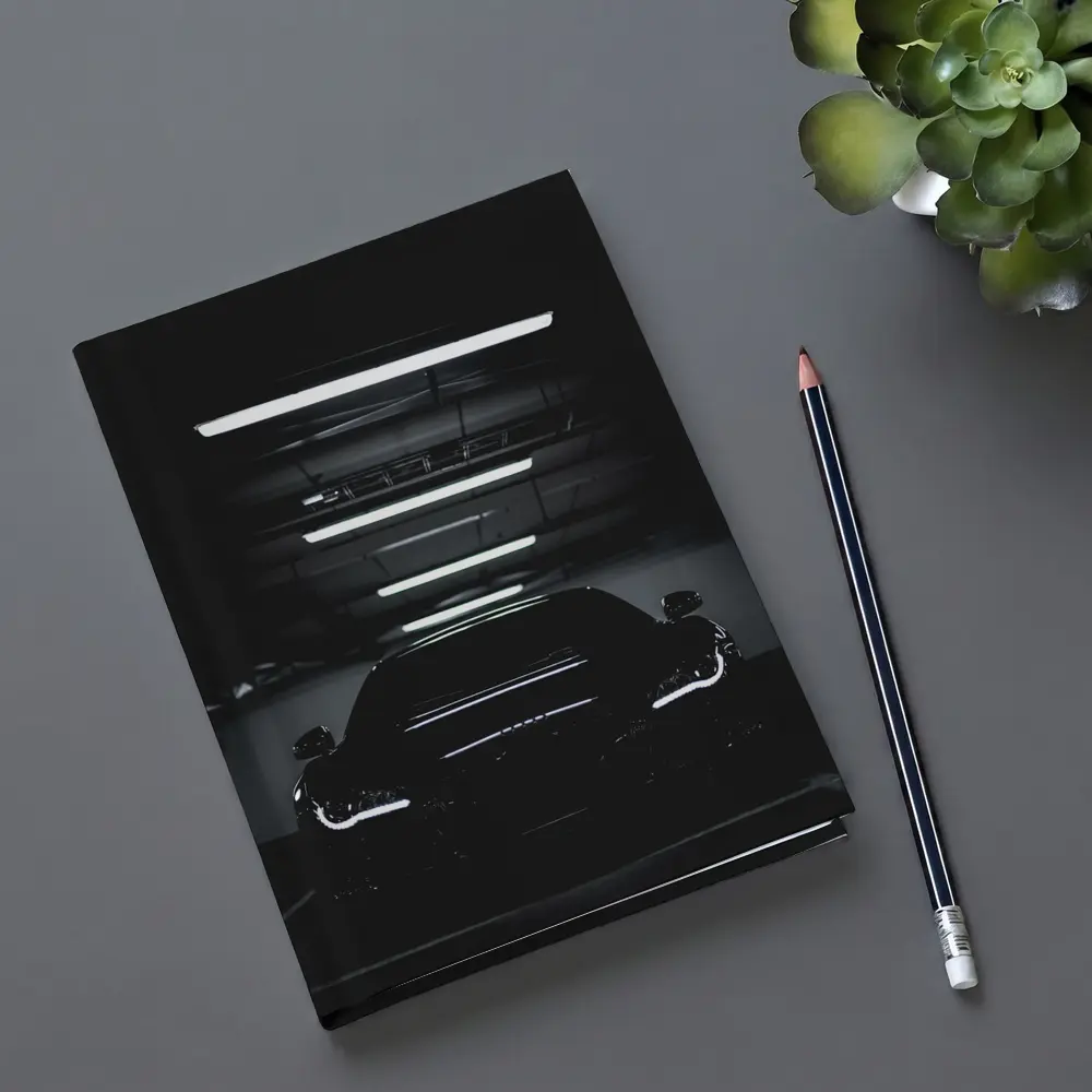 Audi Dark Parking Garage Moody Night – Notebooks