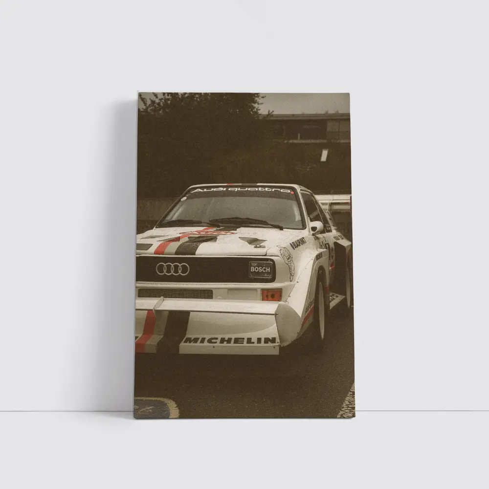 Audi Quattro Rally Car Race Track – Wall Art
