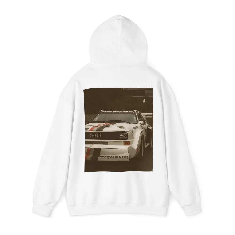 Audi Quattro Rally Car Race Track – Hoodies