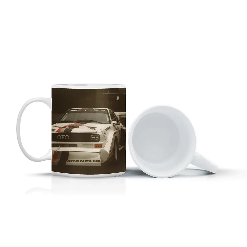 Audi Quattro Rally Car Race Track – Mugs
