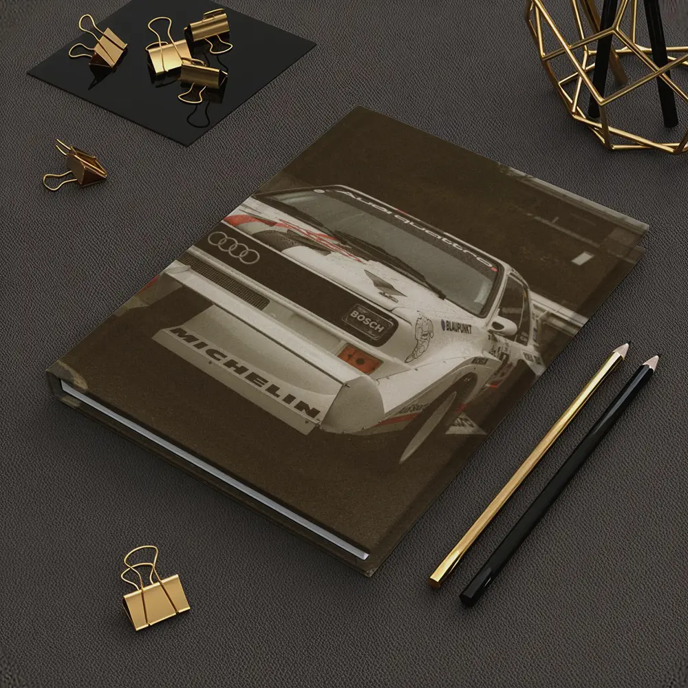 Audi Quattro Rally Car Race Track – Notebooks