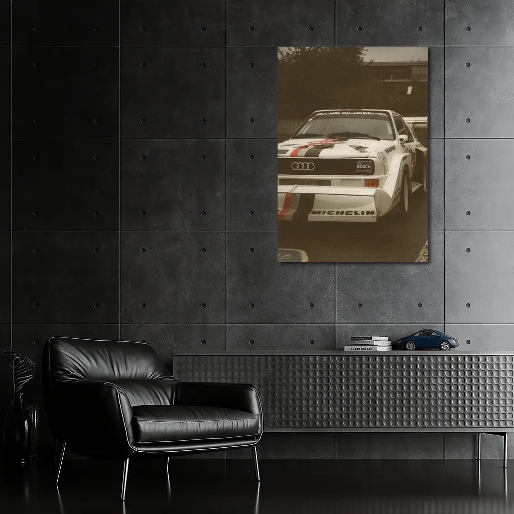 Audi Quattro Rally Car Race Track – Wall Art