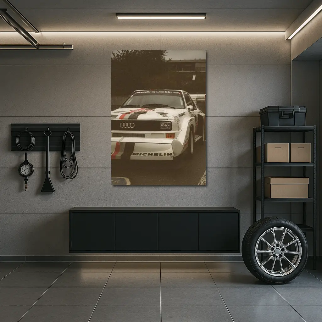 Audi Quattro Rally Car Race Track – Wall Art