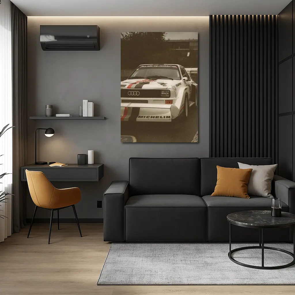 Audi Quattro Rally Car Race Track – Wall Art