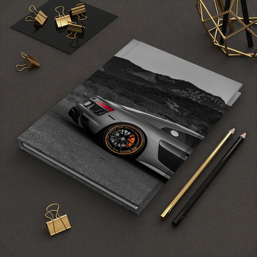 Audi R8 Silver Supercar Mountain Background – Notebooks