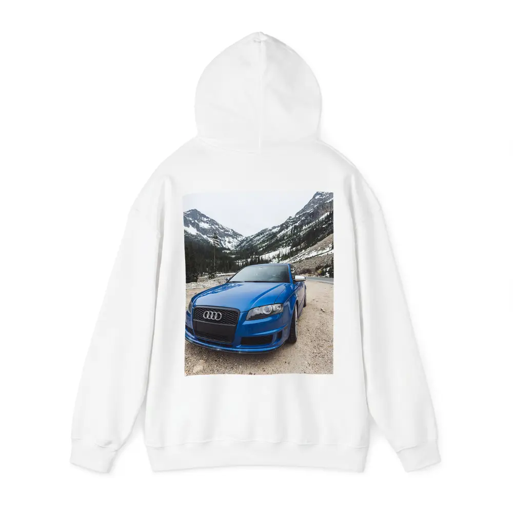 Audi RS4 Blue Mountain Road Setting – Hoodies