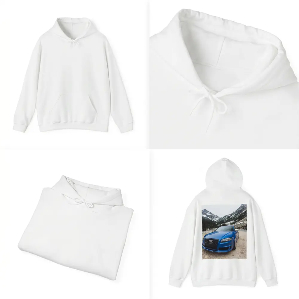 Audi RS4 Blue Mountain Road Setting – Hoodies