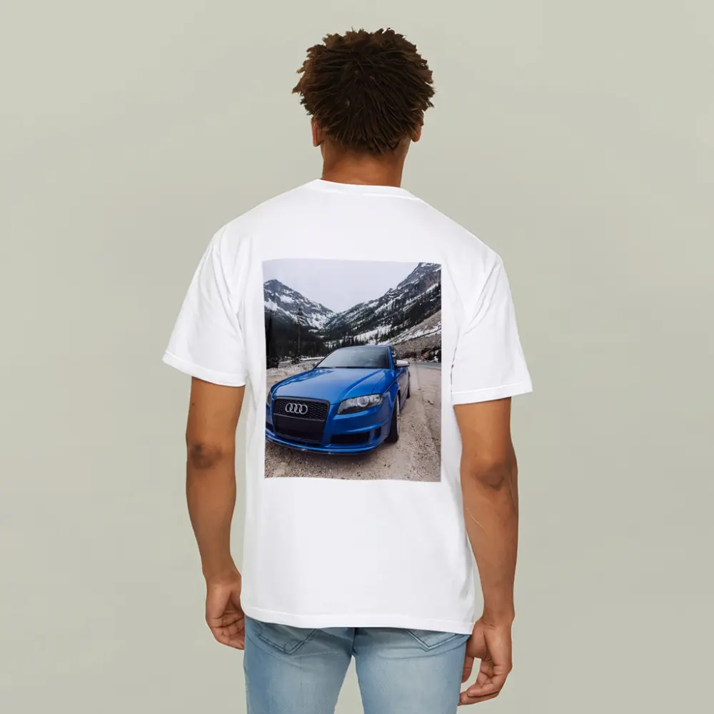 Audi RS4 Blue Mountain Road Setting – T-Shirts