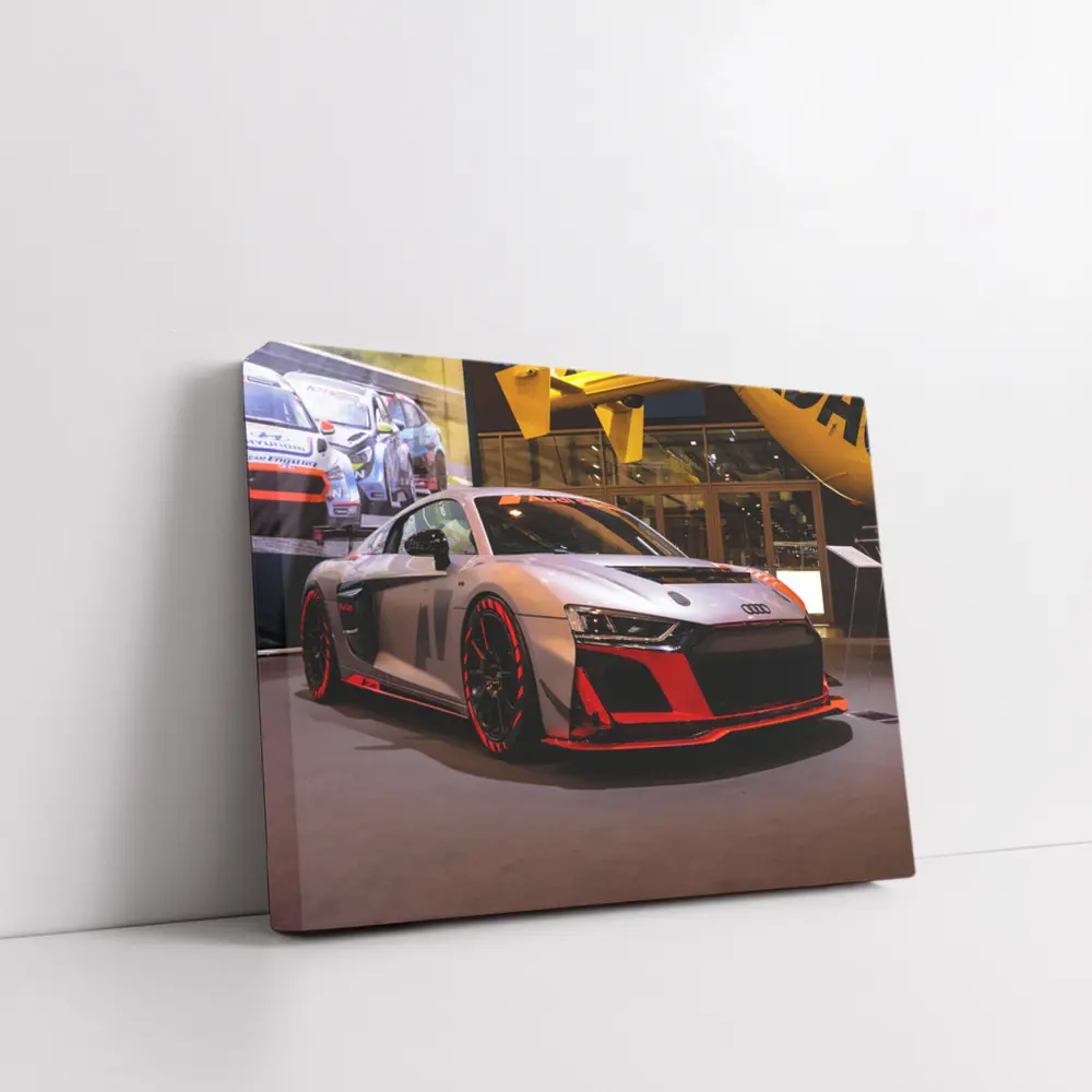 Audi R8 GT3 Race Car Indoor Display – Wall Art